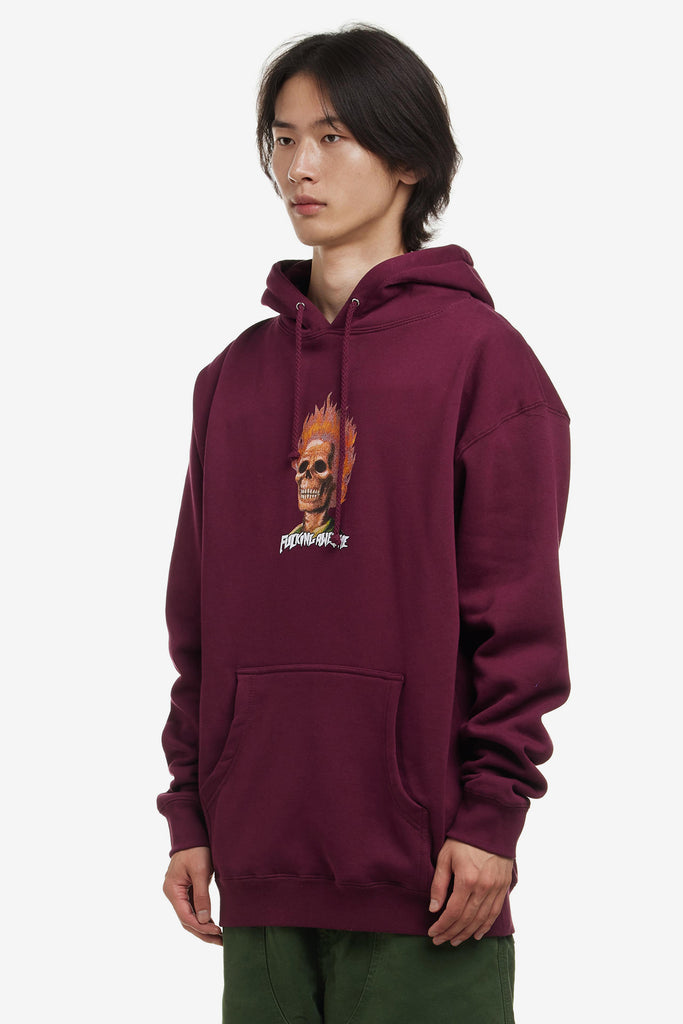 FLAME SKULL HOODIE - WORKSOUT WORLDWIDE