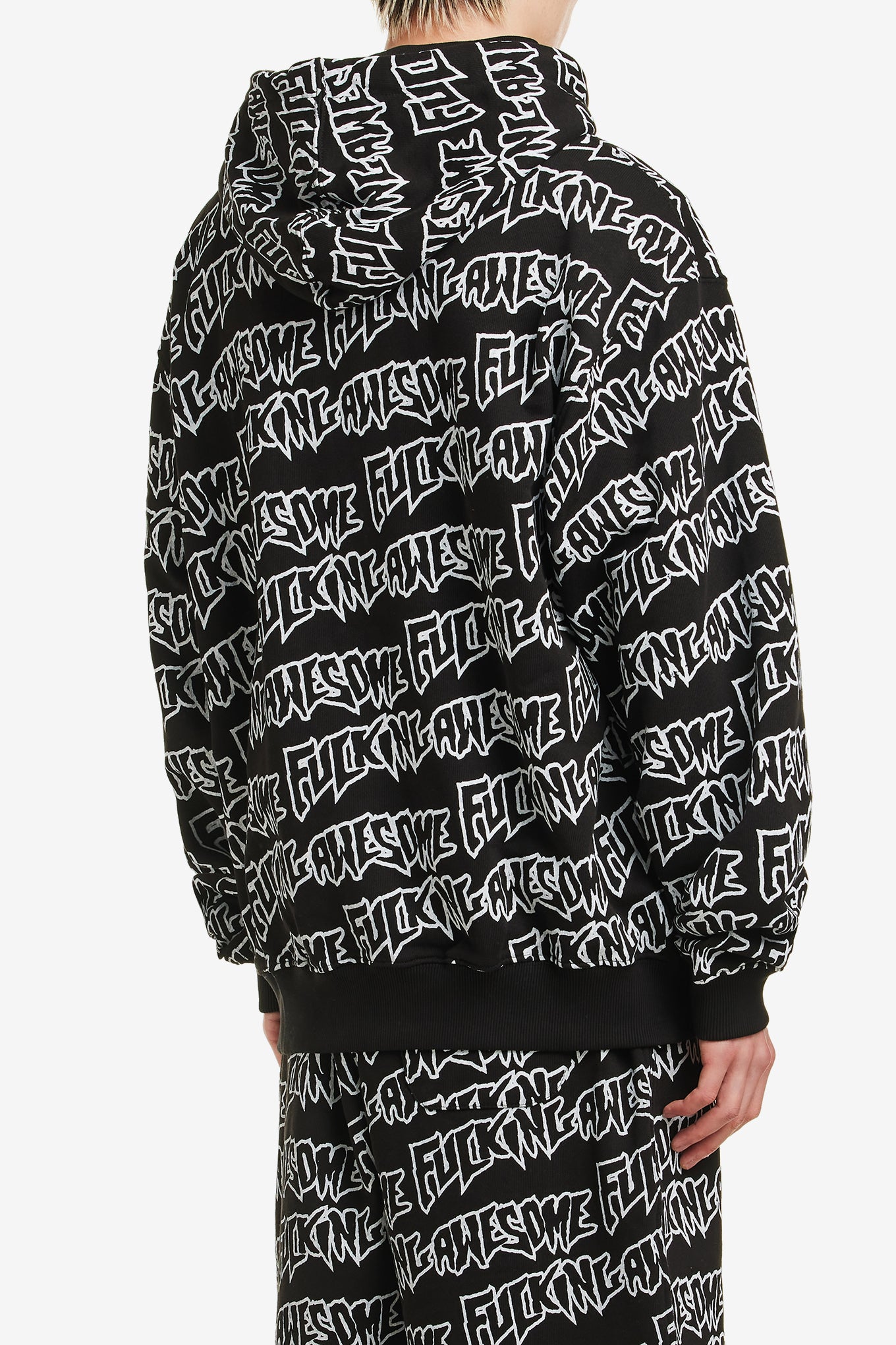 AOP STAMP ZIPPED HOODIE | WORKSOUT WORLDWIDE