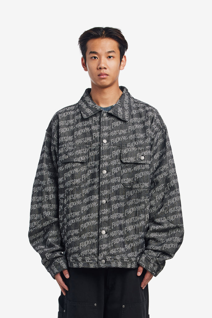 HERRINGBONE WORK JACKET - WORKSOUT WORLDWIDE
