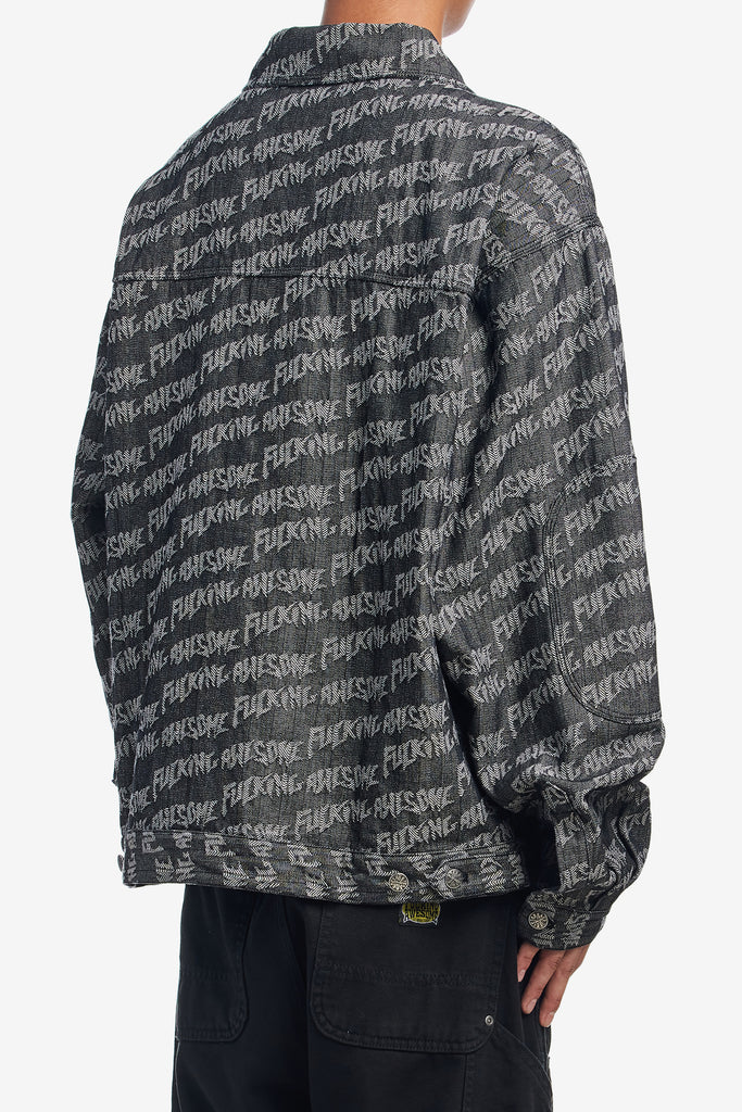 HERRINGBONE WORK JACKET - WORKSOUT WORLDWIDE