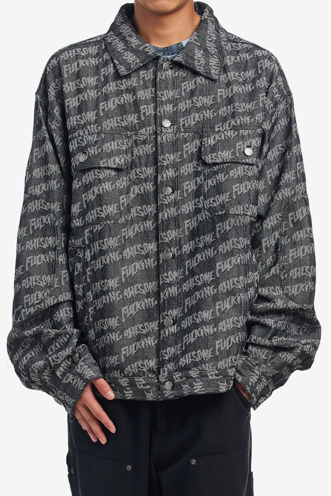 HERRINGBONE WORK JACKET - WORKSOUT WORLDWIDE