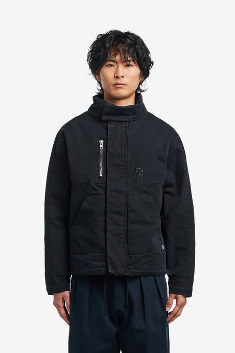 WAXED PUFFER JACKET