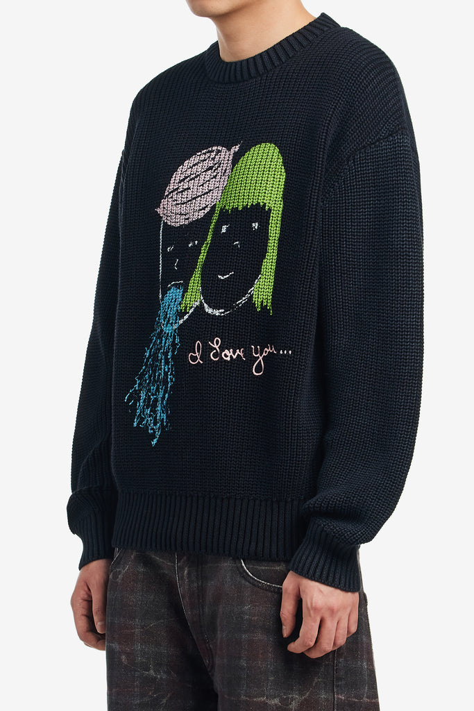 I LOVE YOUR OVERDYED SWEATER - WORKSOUT WORLDWIDE