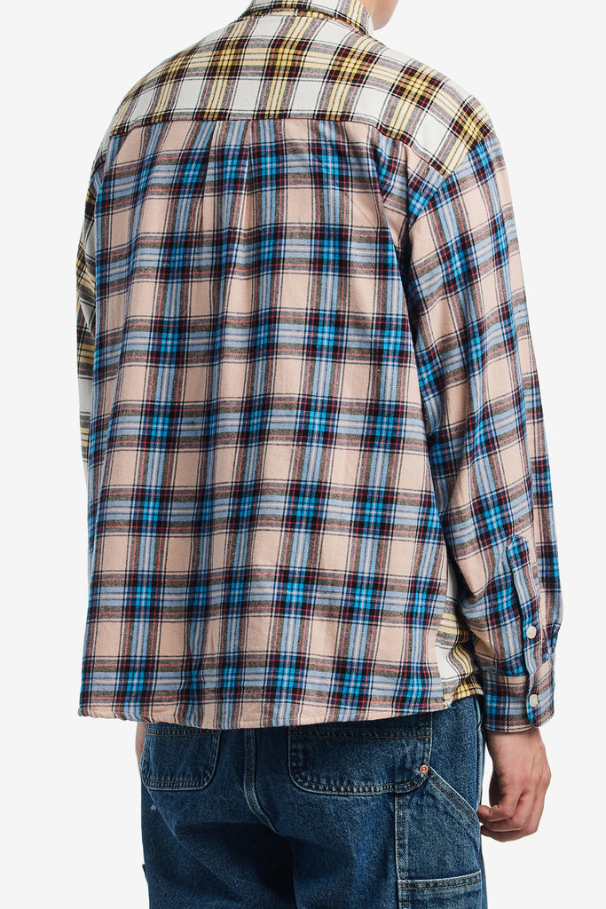 COLOR BLOCK FLANNEL - WORKSOUT WORLDWIDE