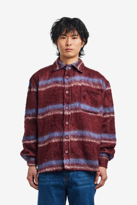 COLOR WASH OVERSIZED FLANNEL