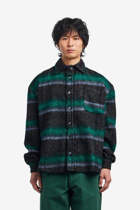 COLOR WASH OVERSIZED FLANNEL