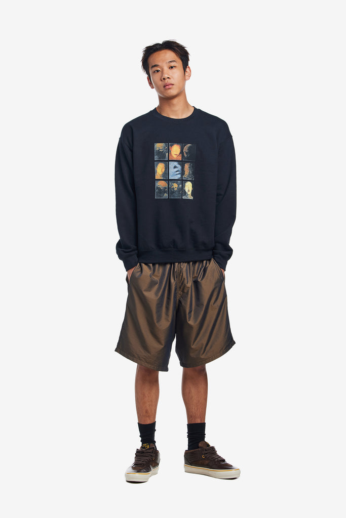 HOLOGRAM FACES CREWNECK - WORKSOUT WORLDWIDE