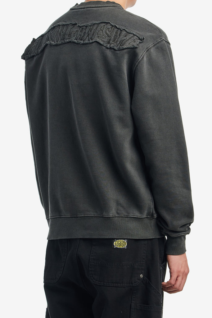 BACK PATCHED CREWNECK - WORKSOUT WORLDWIDE