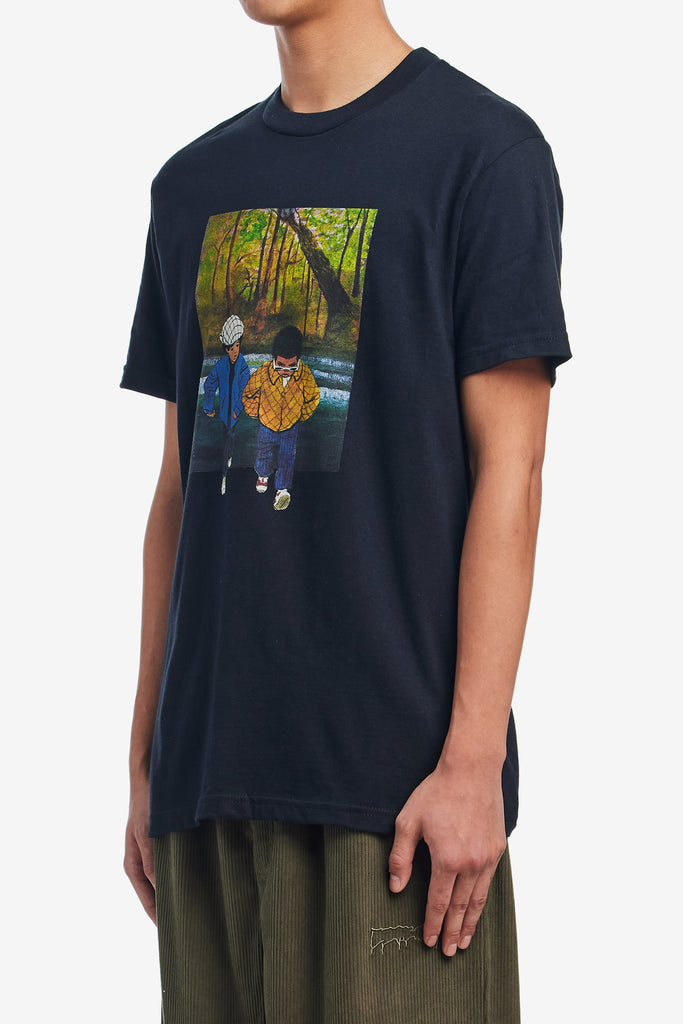 STEPPING OUT SHORT SLEEVE TEE - WORKSOUT WORLDWIDE