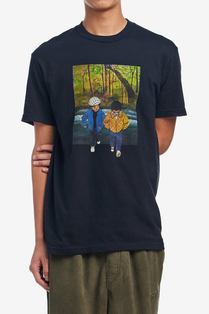 STEPPING OUT SHORT SLEEVE TEE - WORKSOUT WORLDWIDE