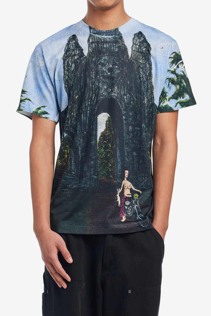 DAYBREAK IN PHUKET AOP SHORT SLEEVE TEE - WORKSOUT WORLDWIDE