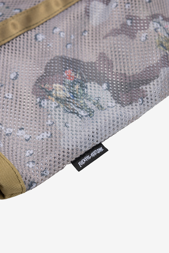 SOLDIER CAMO MESH TOTE BAG - WORKSOUT WORLDWIDE
