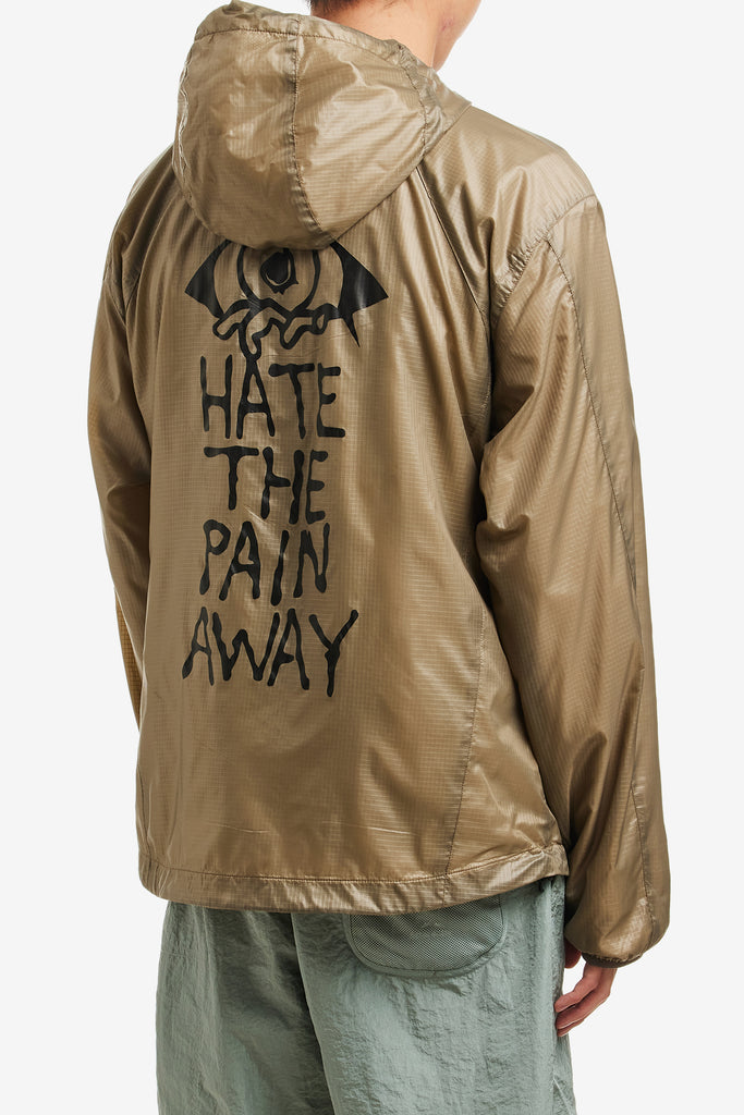 HATE THE PAIN AWAY WINDBREAKER - WORKSOUT WORLDWIDE