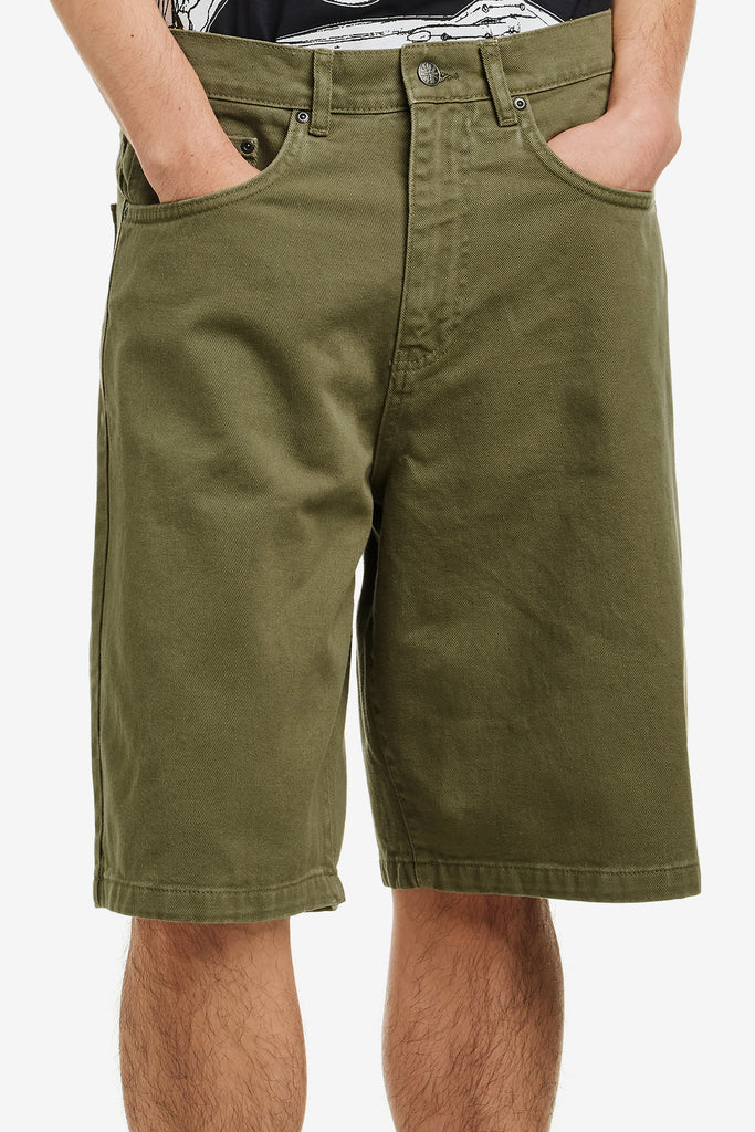 MILLER PLAID DENIM SHORT - WORKSOUT WORLDWIDE