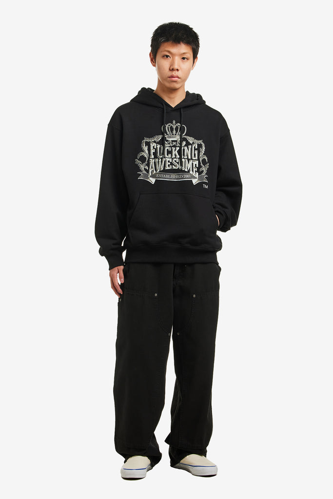 CROWN LOGO HOODIE - WORKSOUT WORLDWIDE