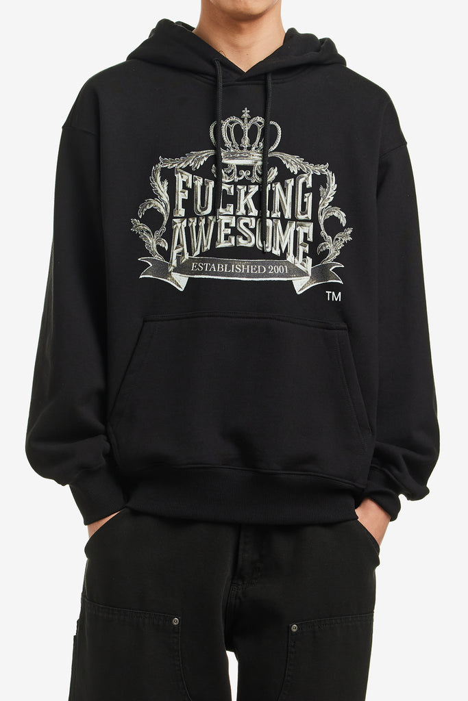CROWN LOGO HOODIE - WORKSOUT WORLDWIDE