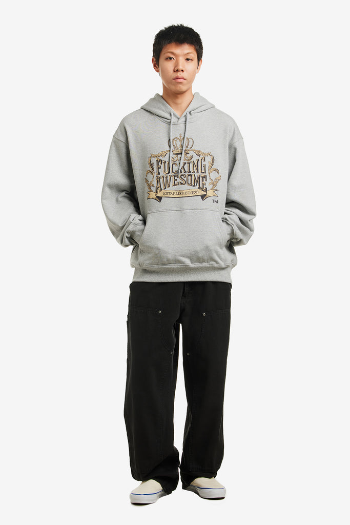 CROWN LOGO HOODIE - WORKSOUT WORLDWIDE