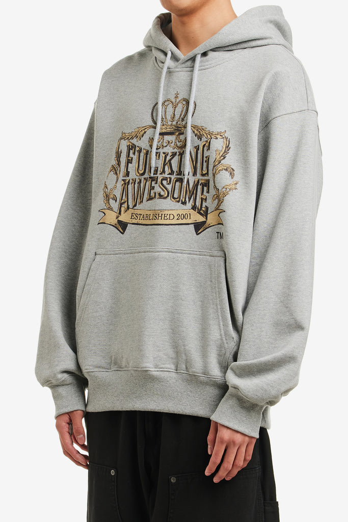 CROWN LOGO HOODIE - WORKSOUT WORLDWIDE