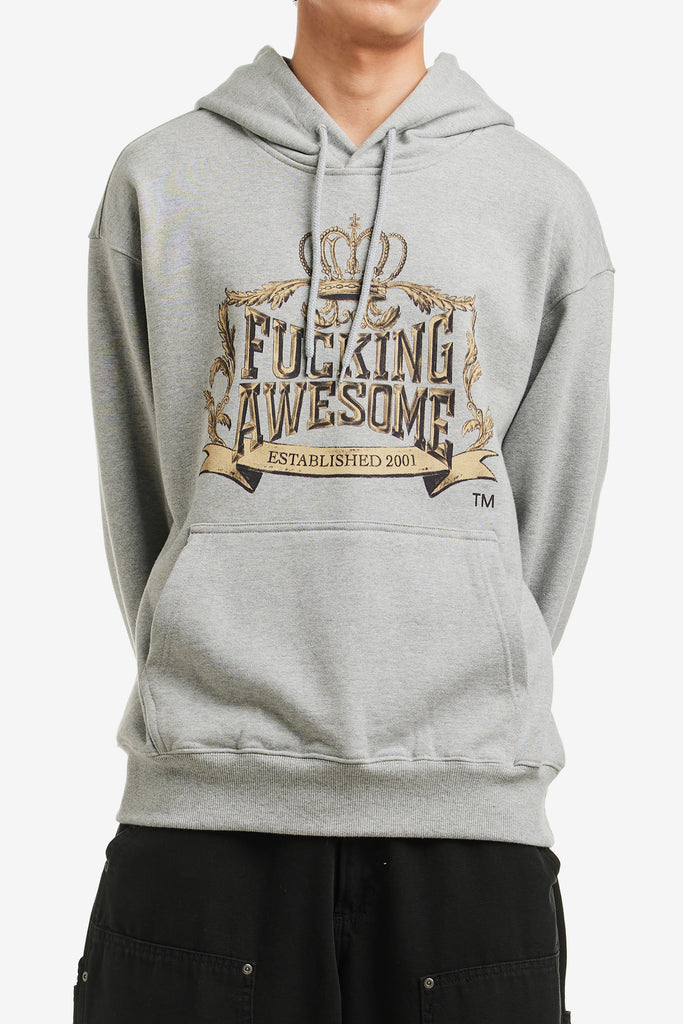 CROWN LOGO HOODIE - WORKSOUT WORLDWIDE