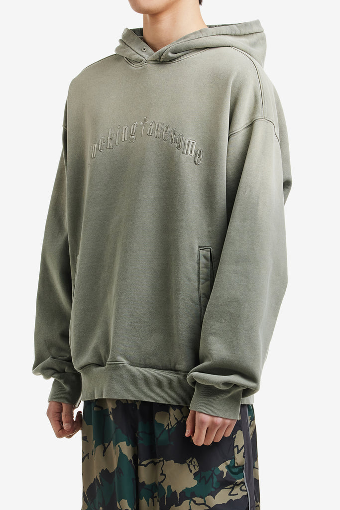 SUNFADED ORIGIN LOGO HOODIE - WORKSOUT WORLDWIDE