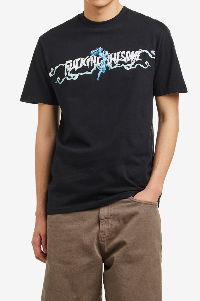 BASKIN RIBBONS SHORT SLEEVE TEE - WORKSOUT WORLDWIDE