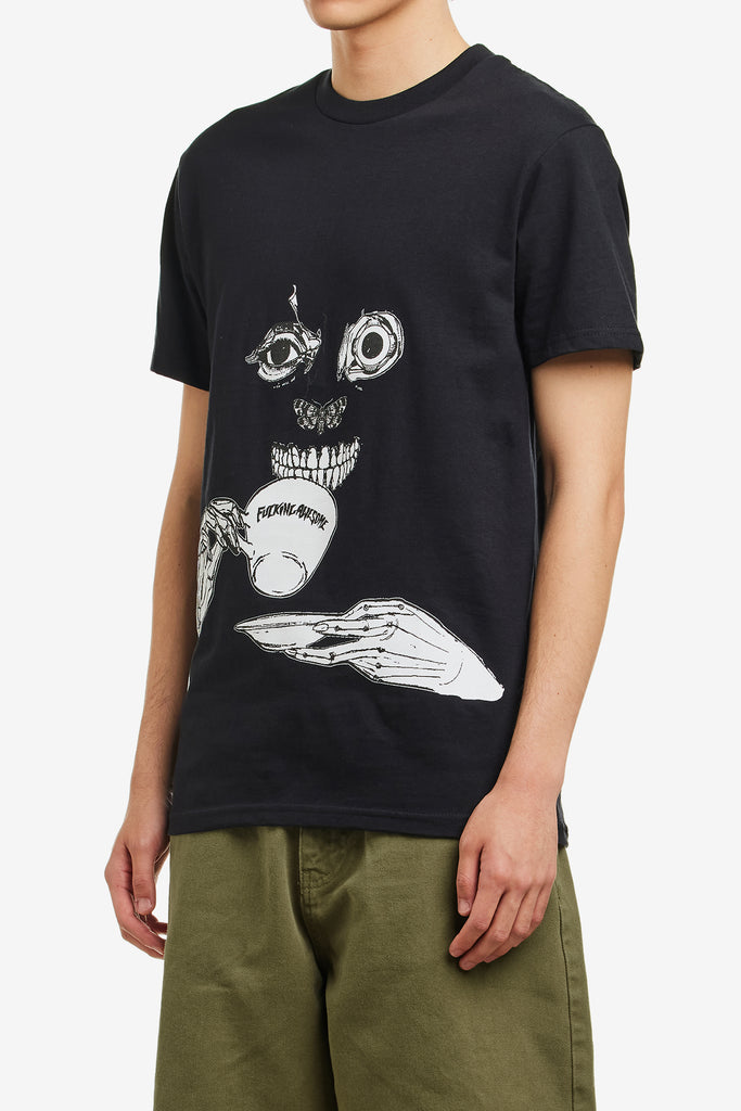 TEETHFACE SHORT SLEEVE TEE - WORKSOUT WORLDWIDE