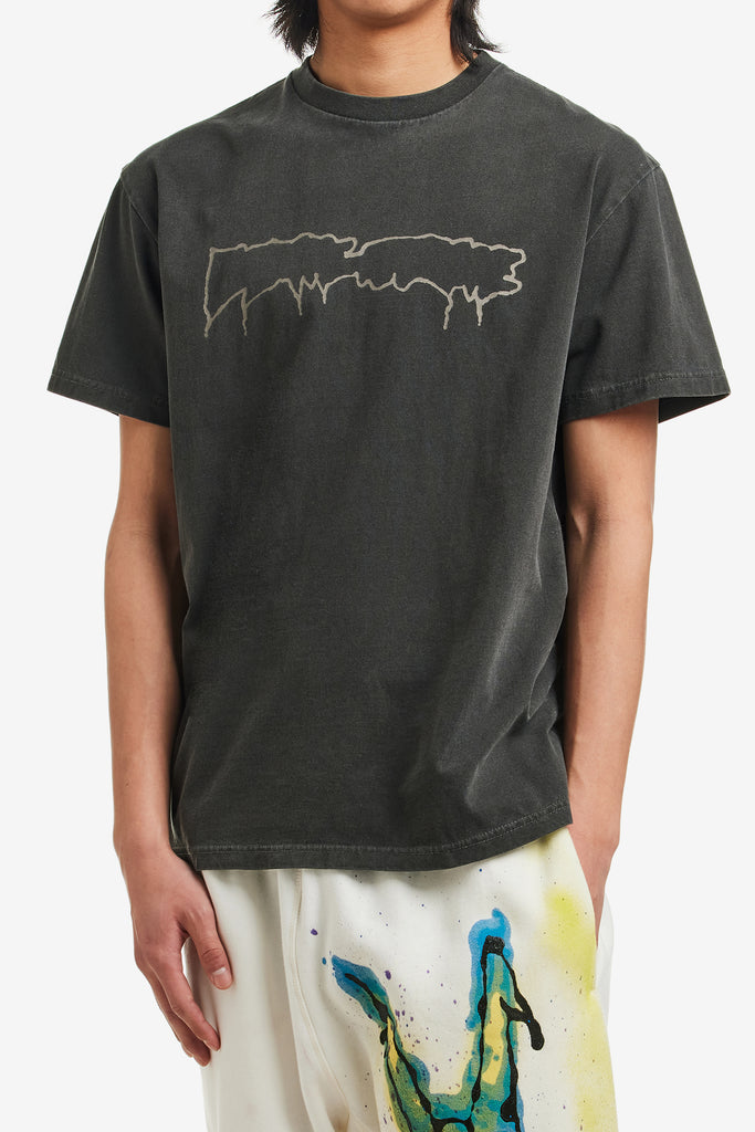 KOREA STORE OVERDYED TEE - WORKSOUT WORLDWIDE