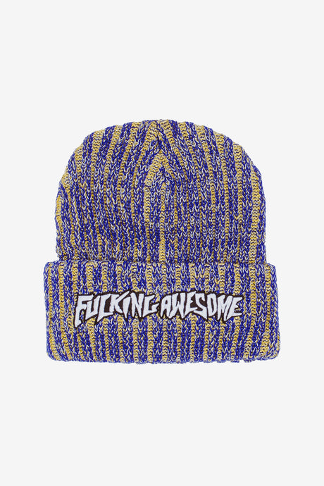 REFLECTIVE STRIPE BEANIE