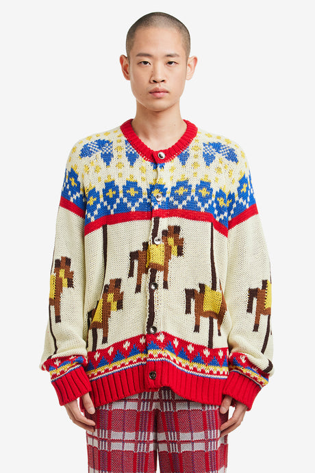 MERRY-GO-ROUND KNIT CARDIGAN