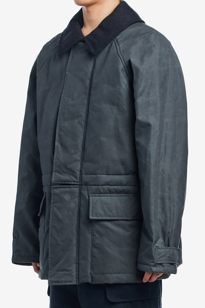 WAXED PADDED PARKA - WORKSOUT WORLDWIDE