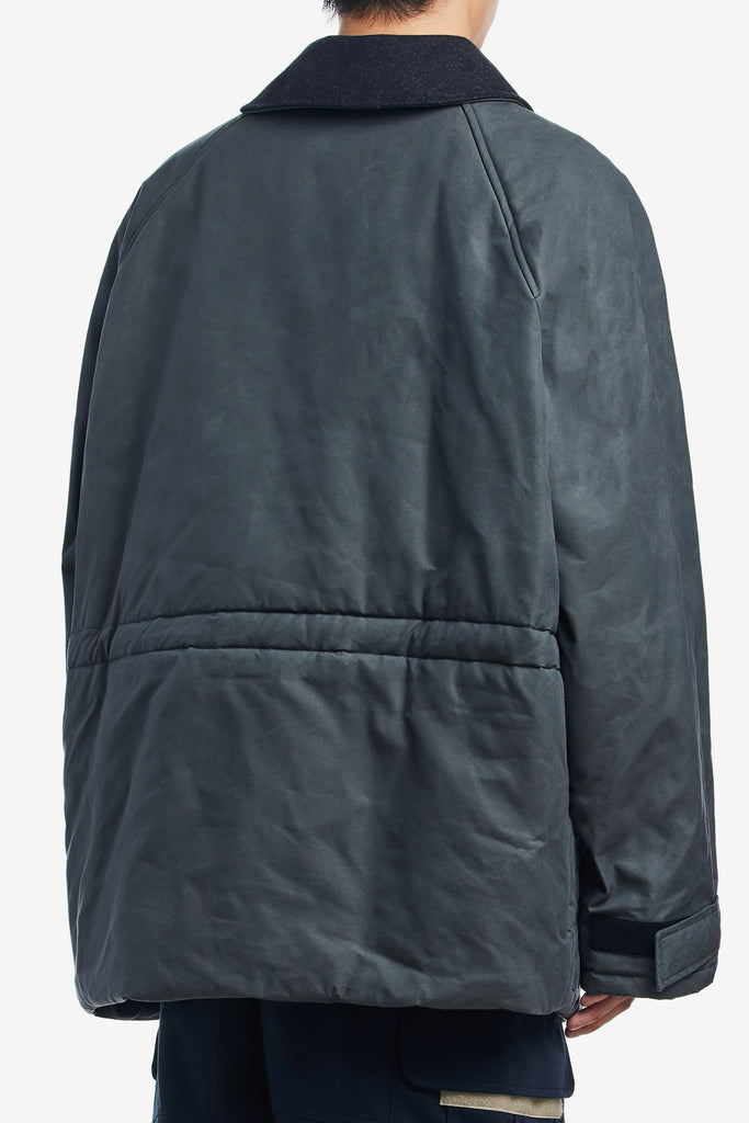 WAXED PADDED PARKA - WORKSOUT WORLDWIDE