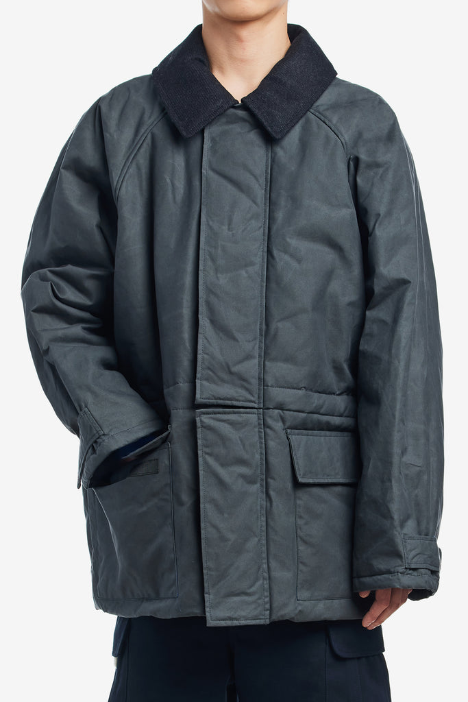 WAXED PADDED PARKA - WORKSOUT WORLDWIDE