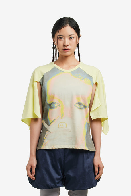 PRINT DRAPE CAPE T