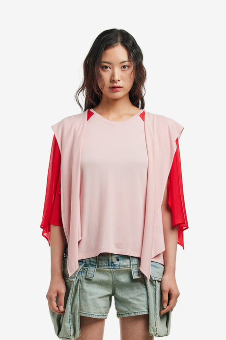 HOOD SCARF JERSEY T