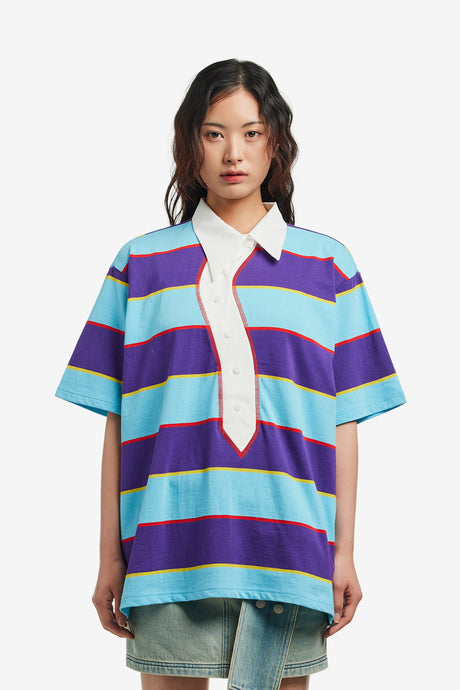 CURVY PLACKET POLO T