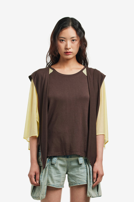 HOOD SCARF JERSEY T