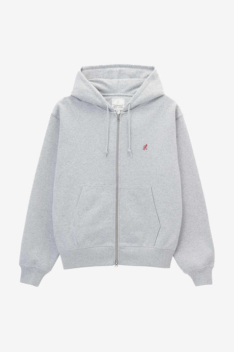 ONE POINT ZIP HOODED SWEATSHIRT