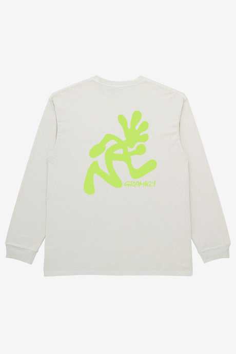 RUNNING MAN L/S TEE PIGMENT DYED