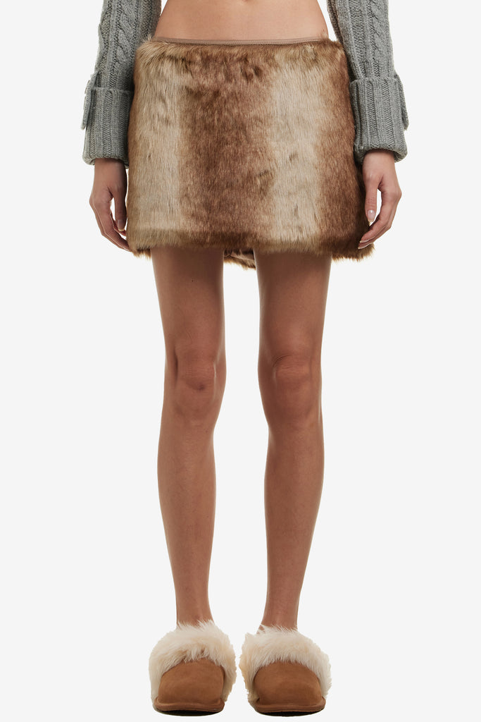 FUR SKIRT - WORKSOUT WORLDWIDE