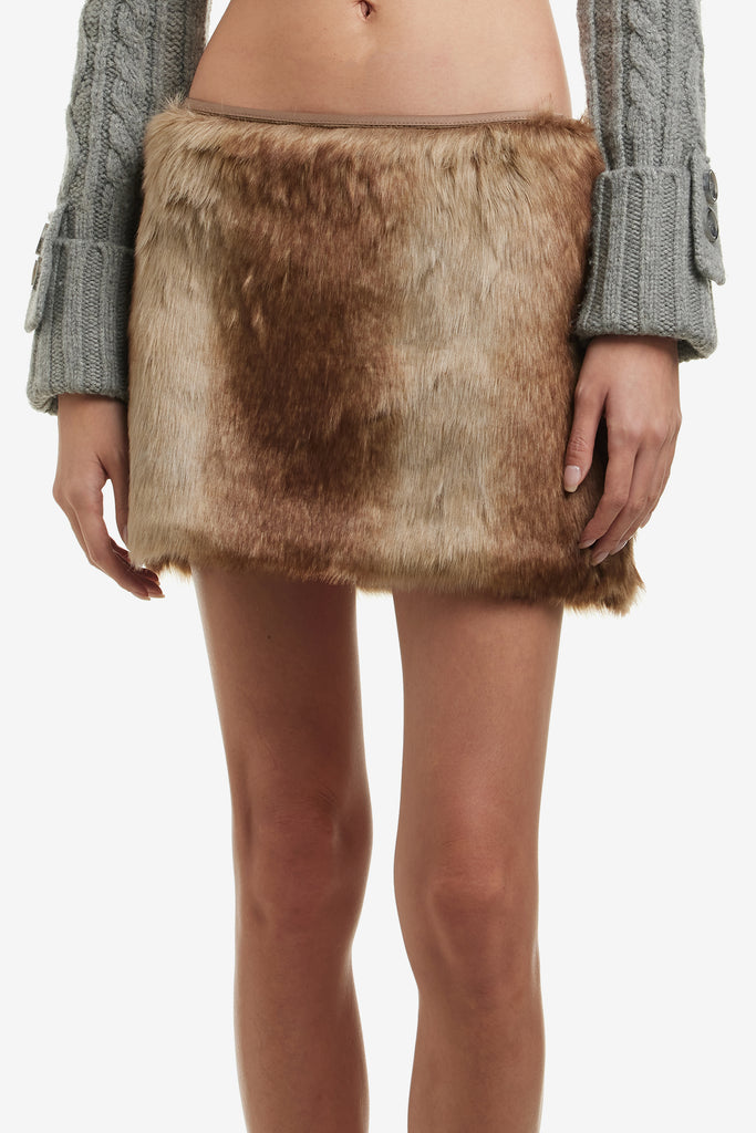 FUR SKIRT - WORKSOUT WORLDWIDE