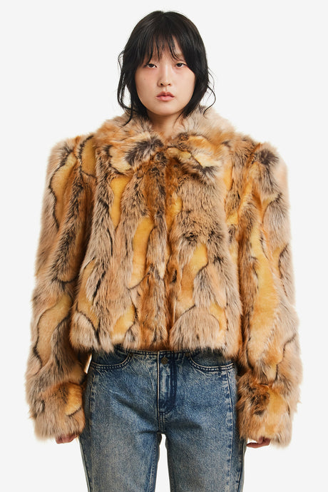 FAUX FUR JACKET