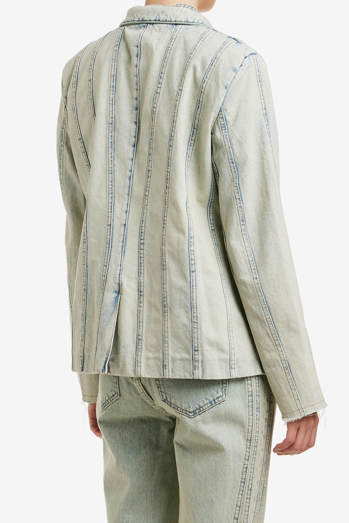 PANEL DENIM COAT - WORKSOUT WORLDWIDE