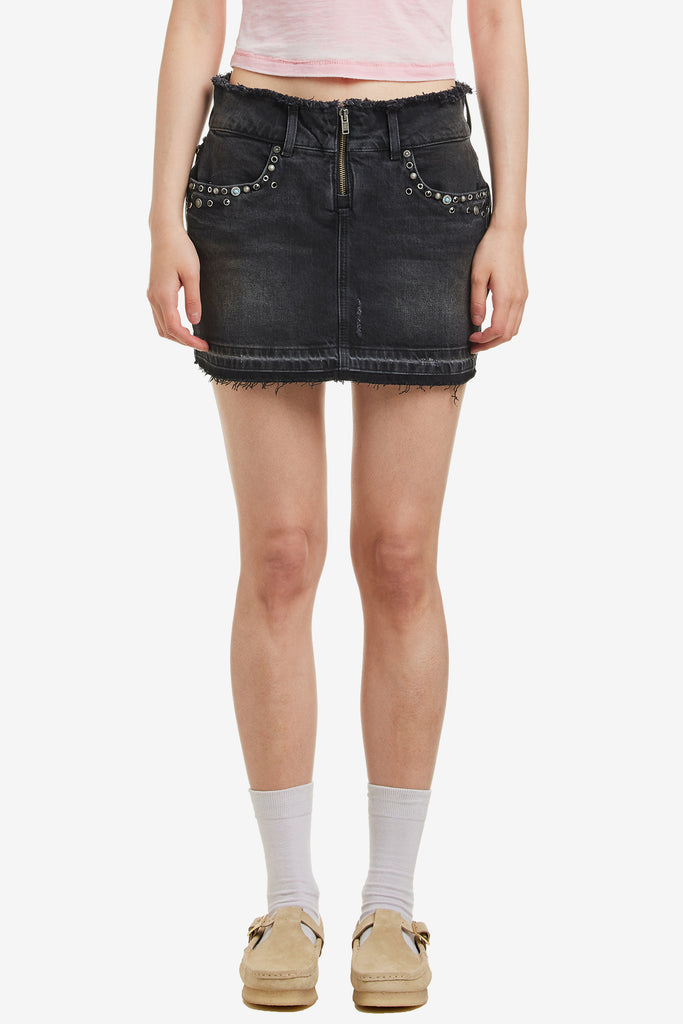 WESTERN DENIM SKIRT - WORKSOUT WORLDWIDE