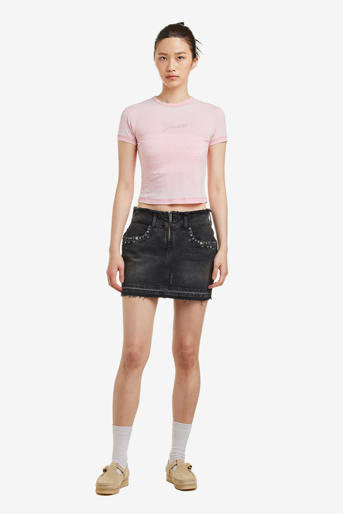 WESTERN DENIM SKIRT - WORKSOUT WORLDWIDE