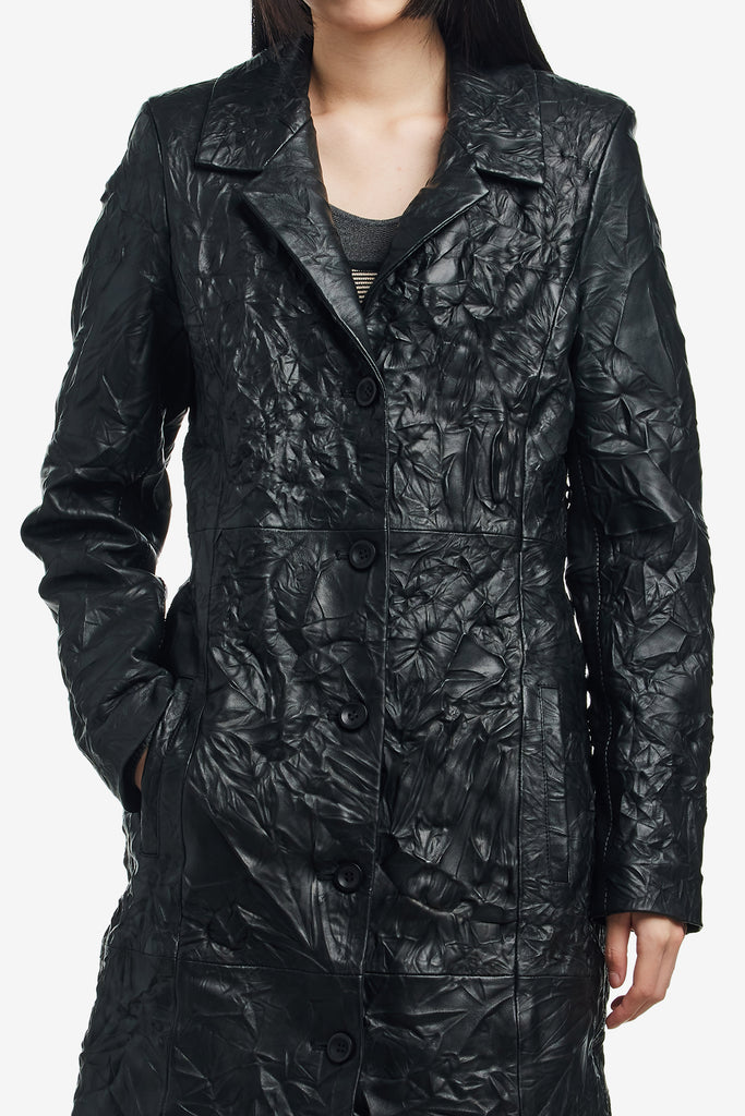 LEATHER COAT - WORKSOUT WORLDWIDE