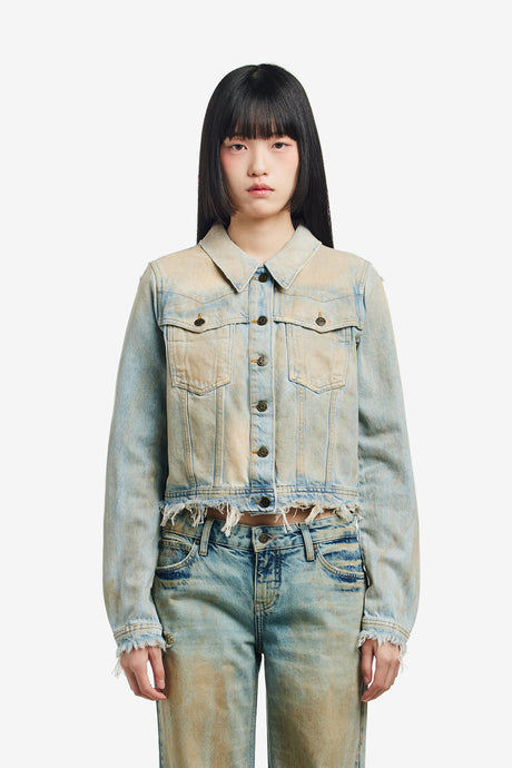 DENIM TRUCKER JACKET