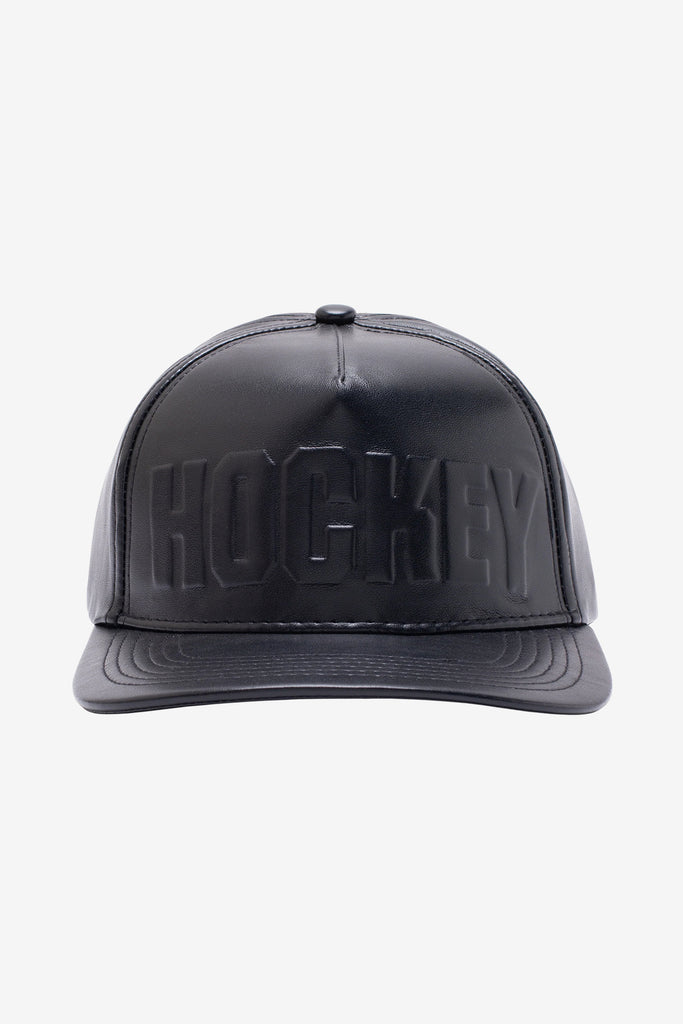 HOCKEY EMBOSSED LEATHER HAT - WORKSOUT WORLDWIDE