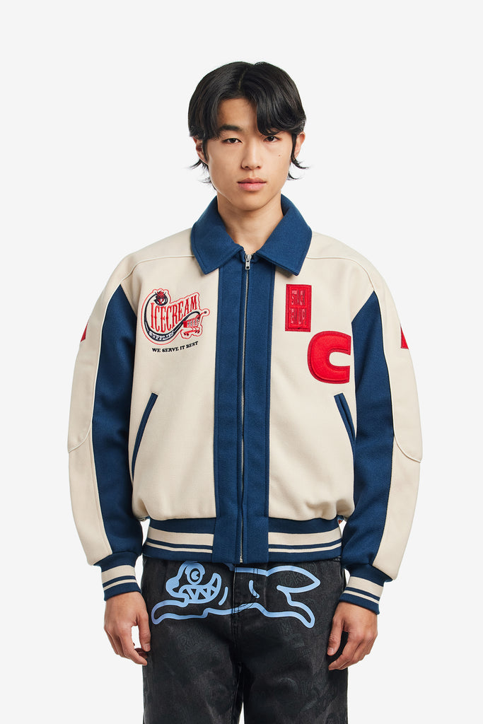 CHECKOUT VARSITY JACKET - WORKSOUT WORLDWIDE