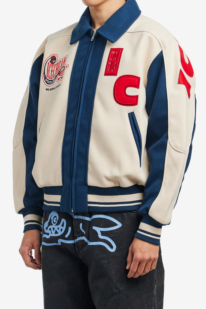 CHECKOUT VARSITY JACKET - WORKSOUT WORLDWIDE