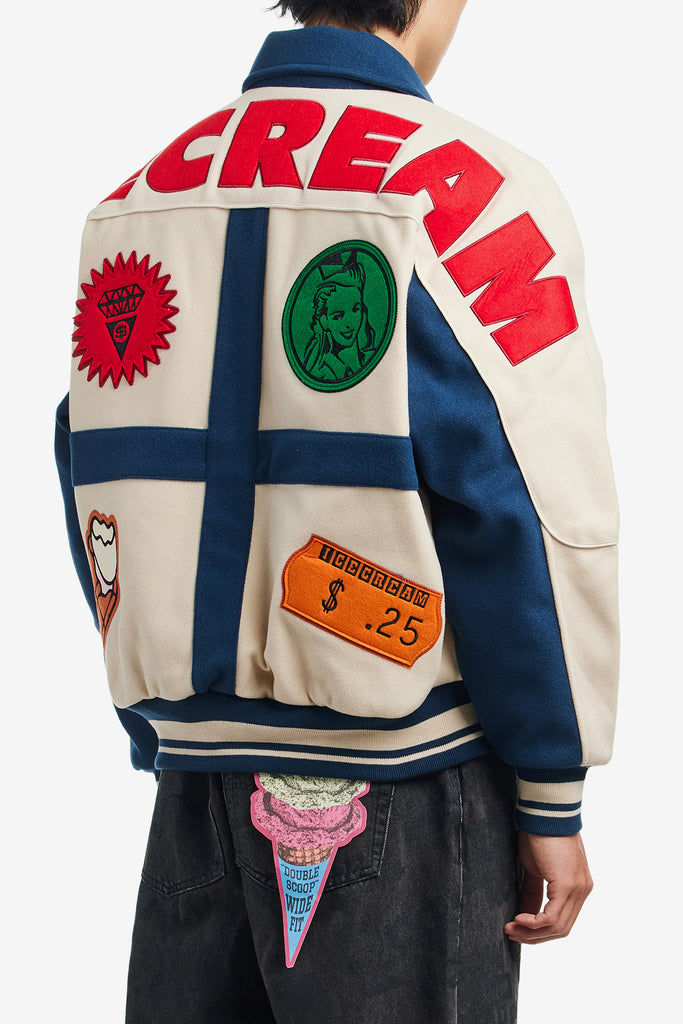 CHECKOUT VARSITY JACKET - WORKSOUT WORLDWIDE